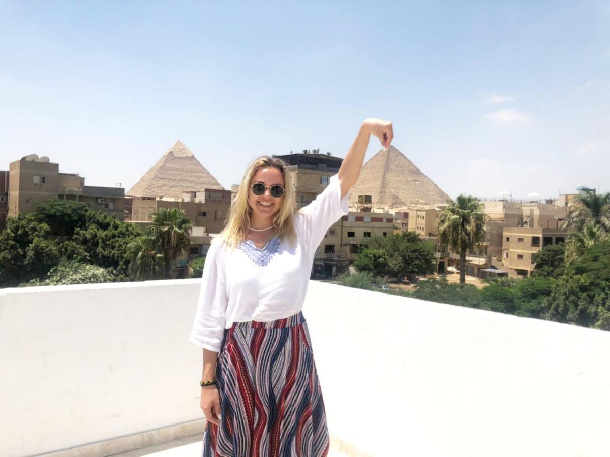 Nefertiti Pyramids View Hotel Caïro Buitenkant foto